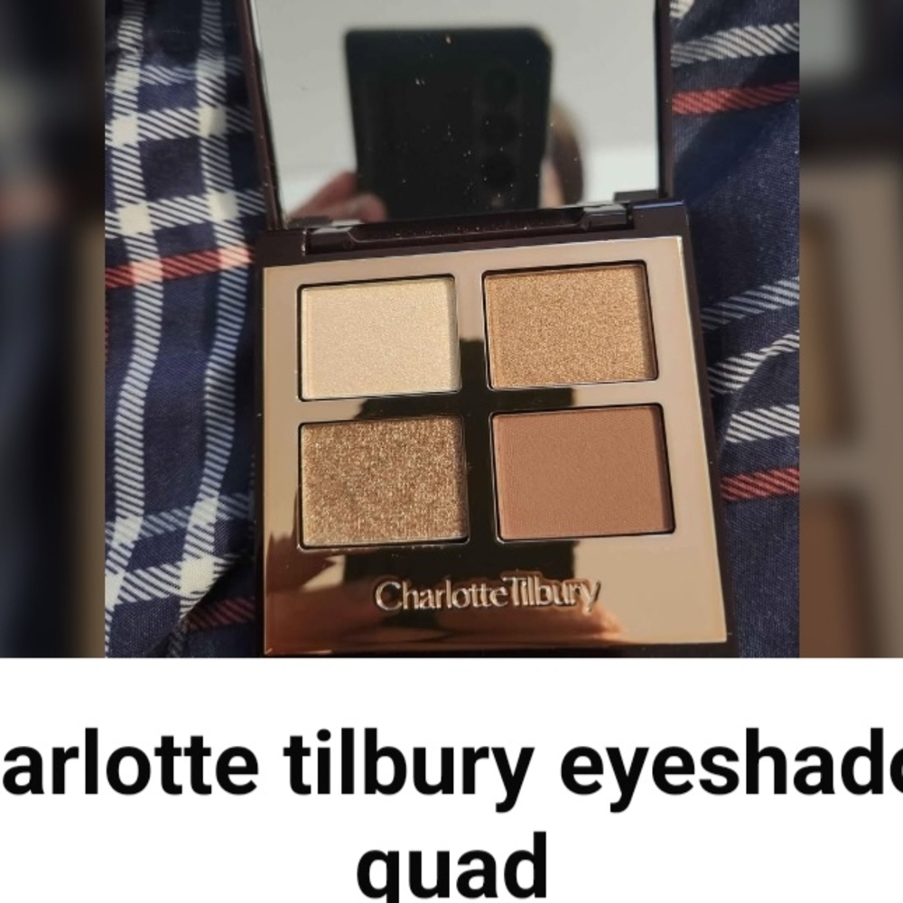 Charlotte Tilbury Gold and Brown Eyeshadow Palette